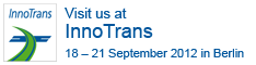 Visit us at InnoTrans